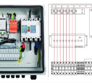 PVC801 8 In 1 Combiner Box