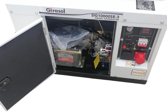 10KVA Girasol 3 Phase Diesel Generator