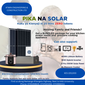 Pika Na Solar 3Kva Package