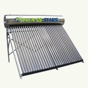 Seven SS Stars Pressurized Solar Water Heater 300 Liters (Galvanized)