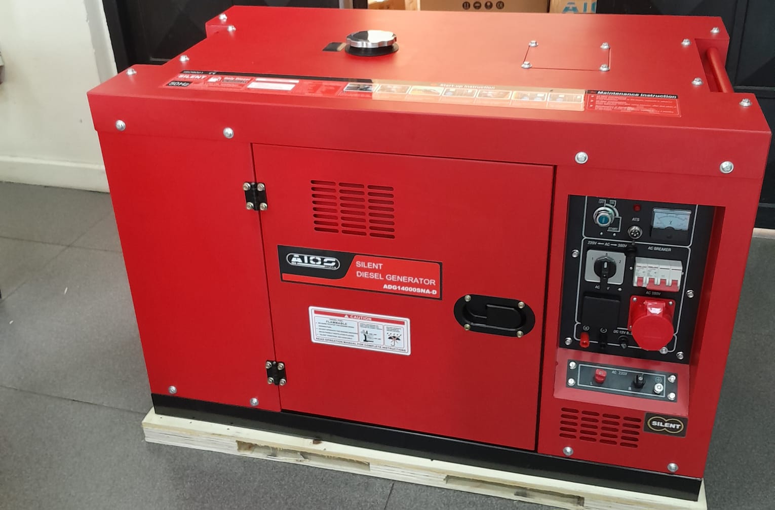Aico 10kva single phase silent diesel generator