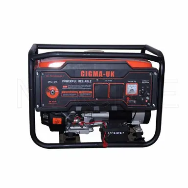 Cigma UK 6.5Kva Petrol Generator Heavy Duty Key Start